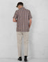 HADID SHIRT SHORT SLEEVE (BURNT ORANGE)